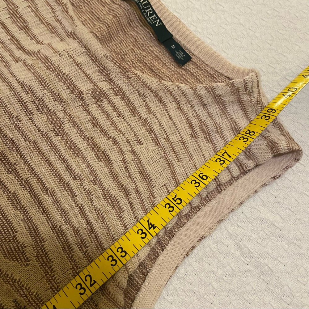 LAUREN midi gradient knit dress
